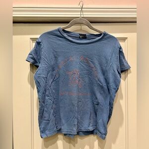 Mother Blue Graphic T-Shirt